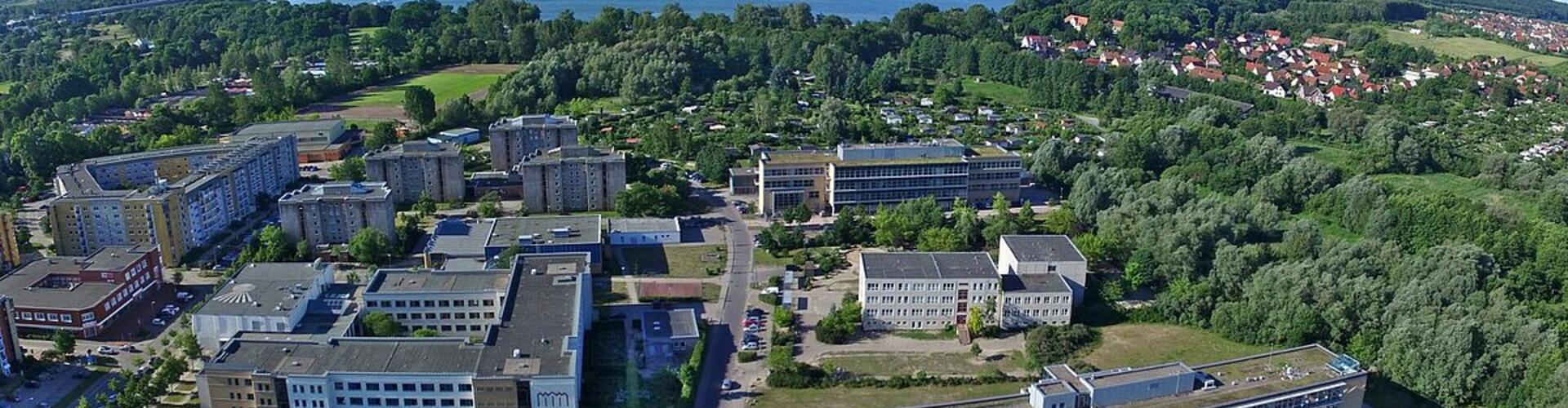 Campus der Hochschule Neubrandenburg - Luftbild