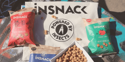 Insnack - Snack aus Insekten in verschiedenen Sorten