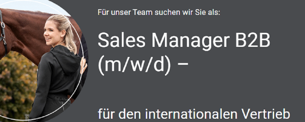 Sales Manager B2B (m/w/d) – für den internationalen Vertrieb