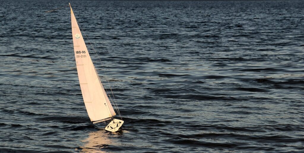 Segelschiff auf dem Meer