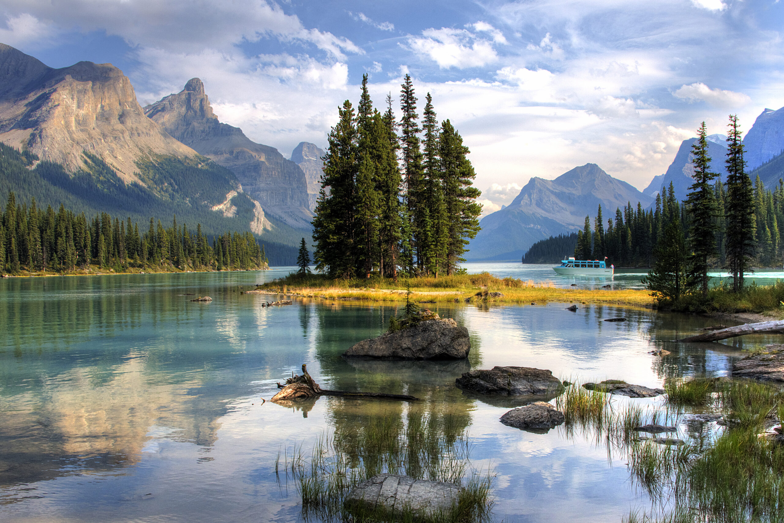 Seenlandschaft in Kanada