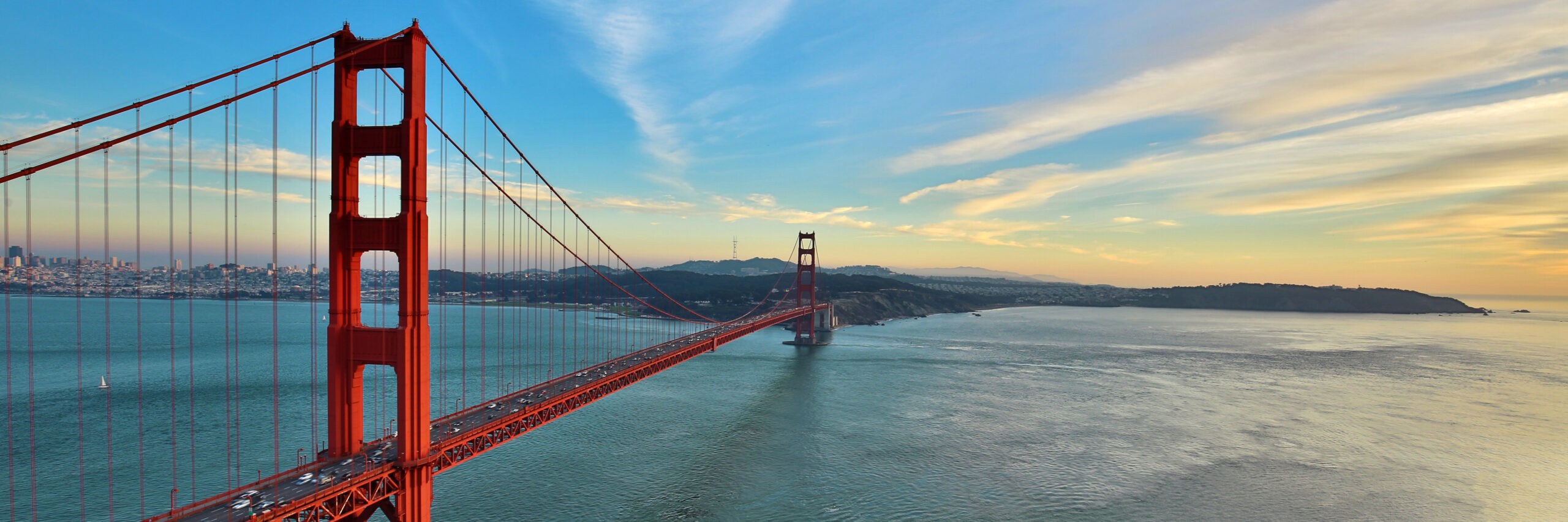 Die Golden Gate Bridge in San Francisco, Kalifornien