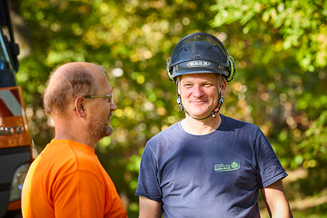 Jorg Cremer, Baumpfleger und Vorsitzender vom Fachverband geprüfter Baumpfleger e.V.