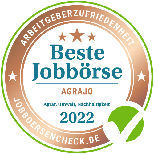 Jobbörsencheck 2022 - agrajo als beste Jobbörse ausgezeichnet