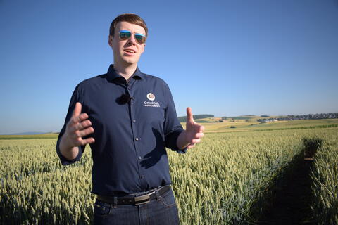 Gründer Marc Fischer der OmniCult FarmConcept GmbH